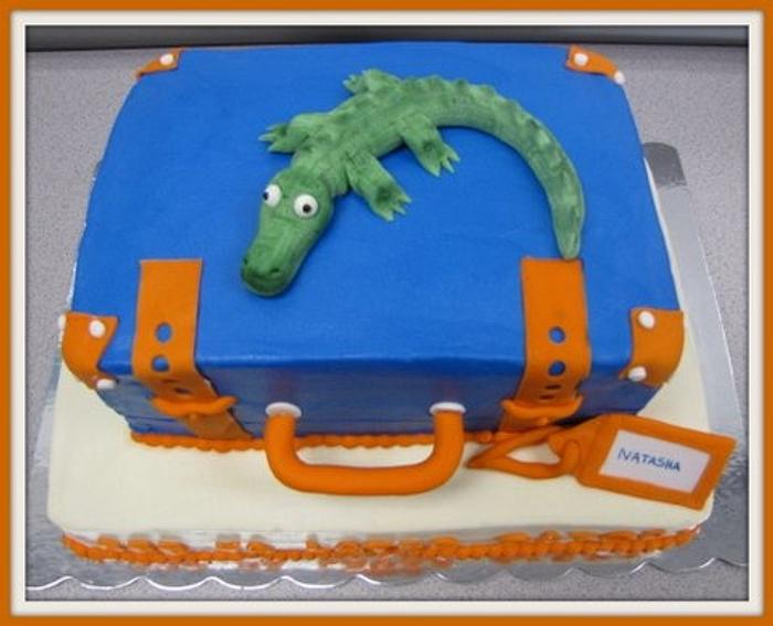 Florida Gator Cake