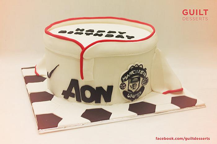 Manchester United Jersey Cake