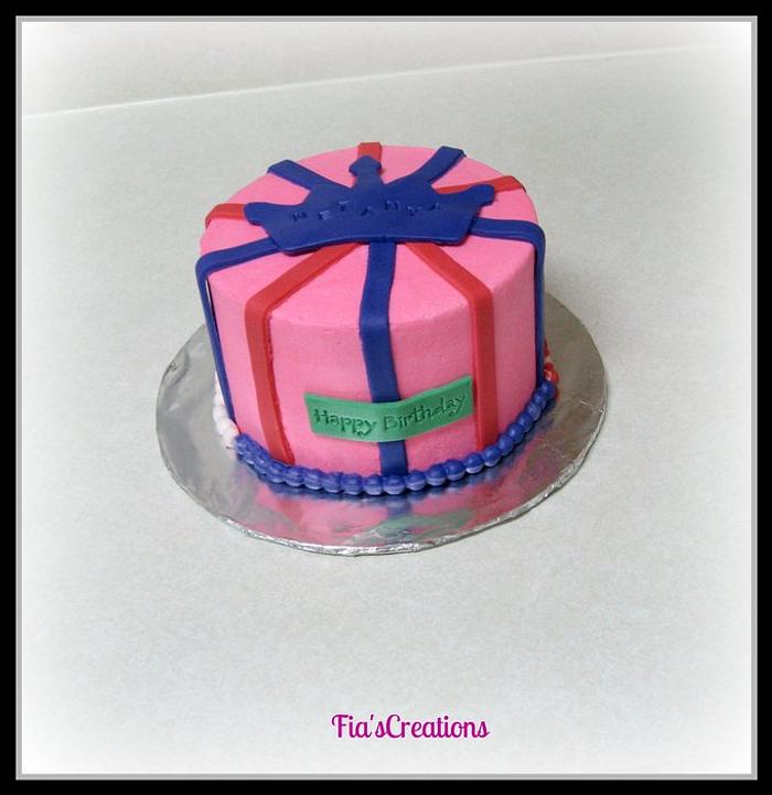 Princess Tiara Cake 