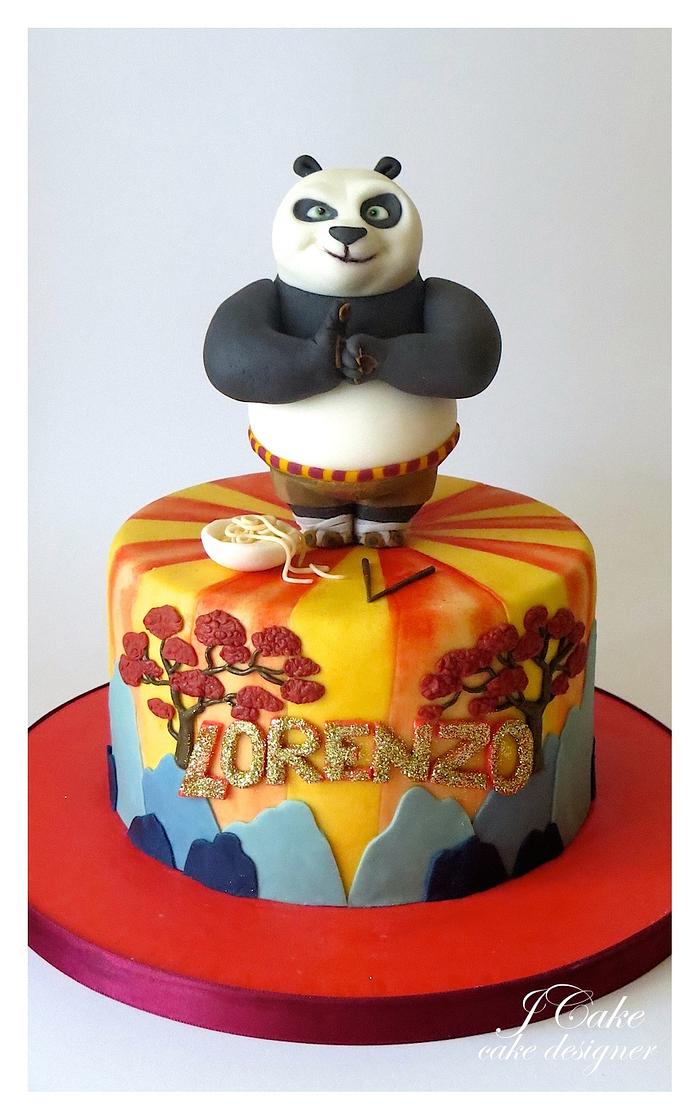 kung fu panda cake