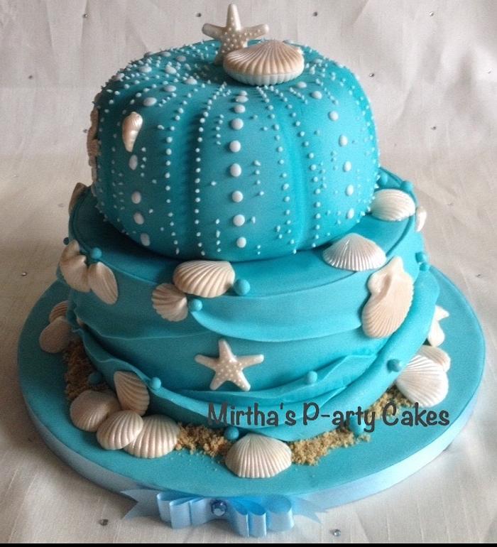 Underwater sea cake