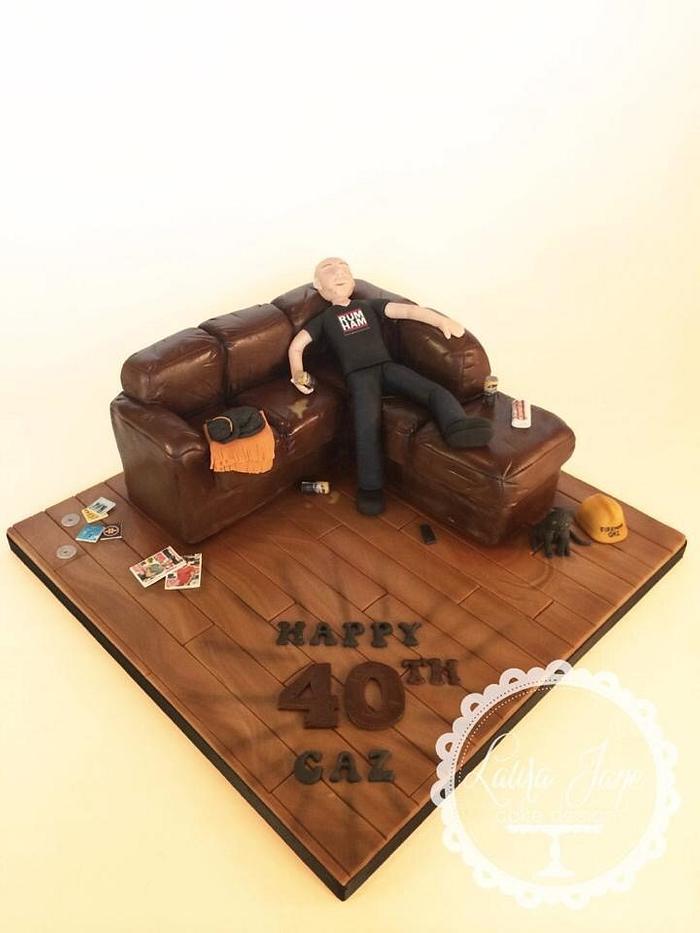Sofa cake