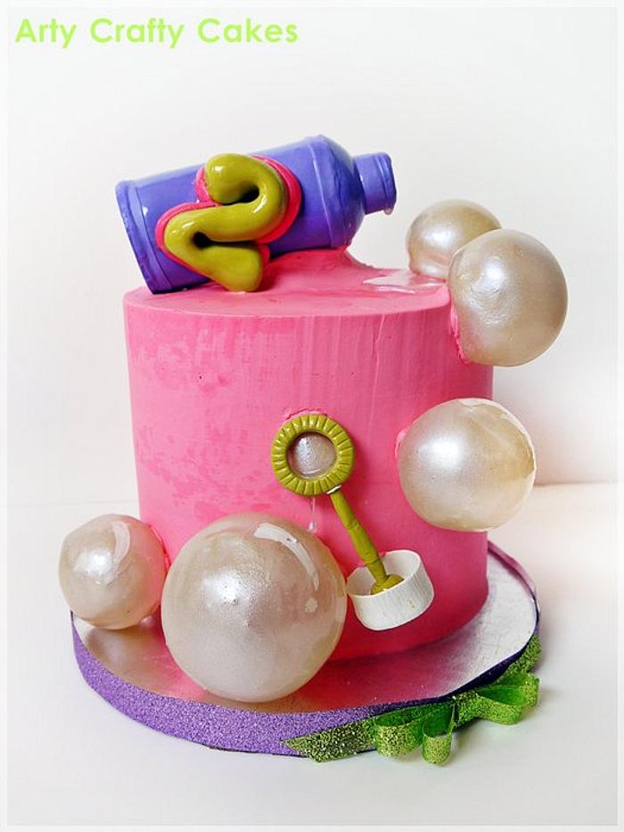 Bubbles cake