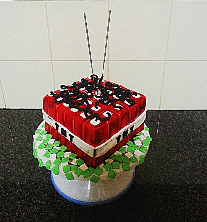 Minecraft , TNT cake