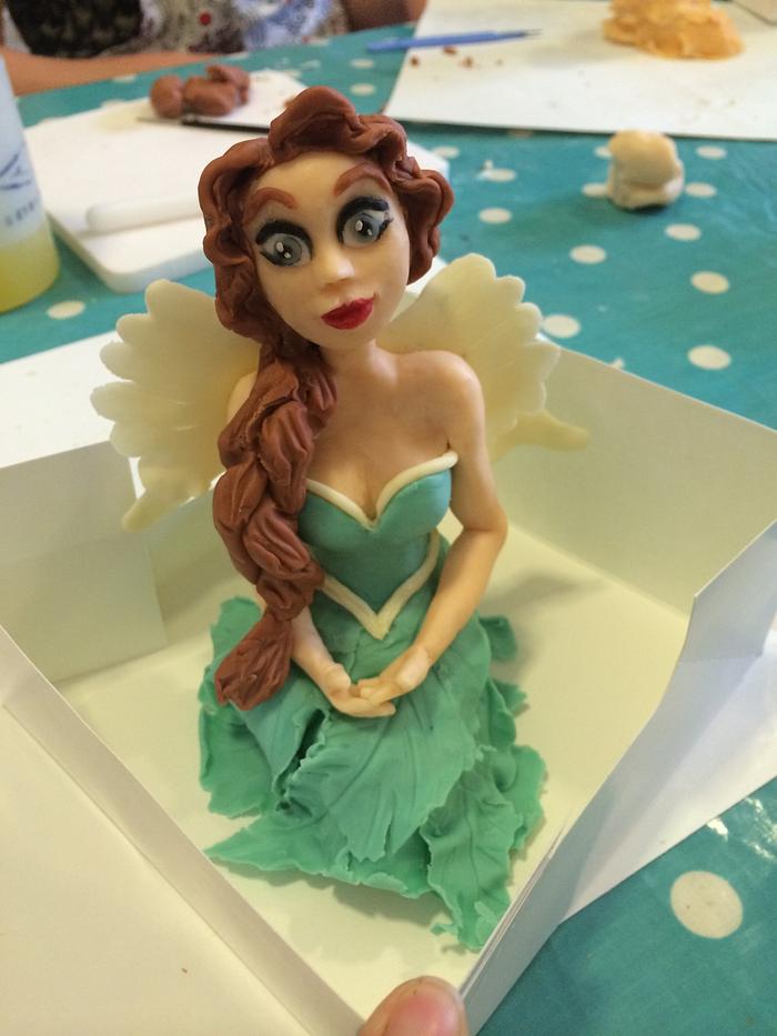 Fairy cake topper 