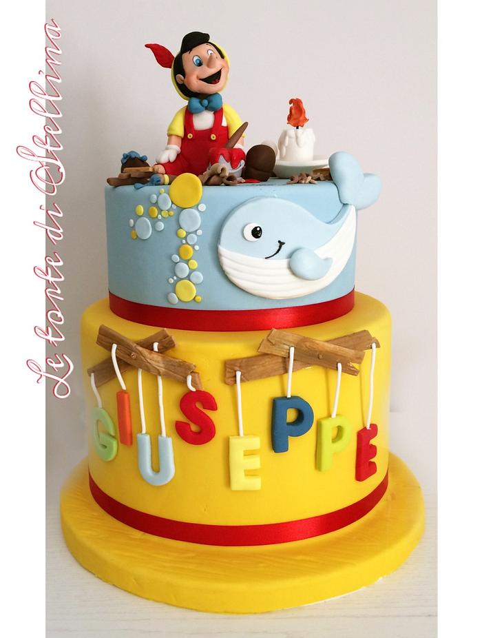 Pinocchio cake - Decorated Cake by graziastellina - CakesDecor