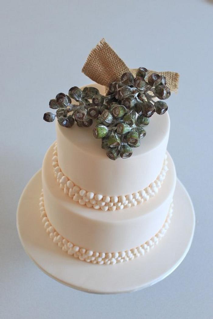 'Pavlova' inspired Wedding Cake