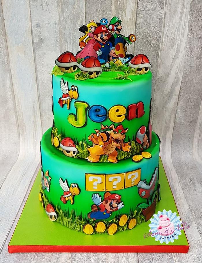 Super Mario cake / taart
