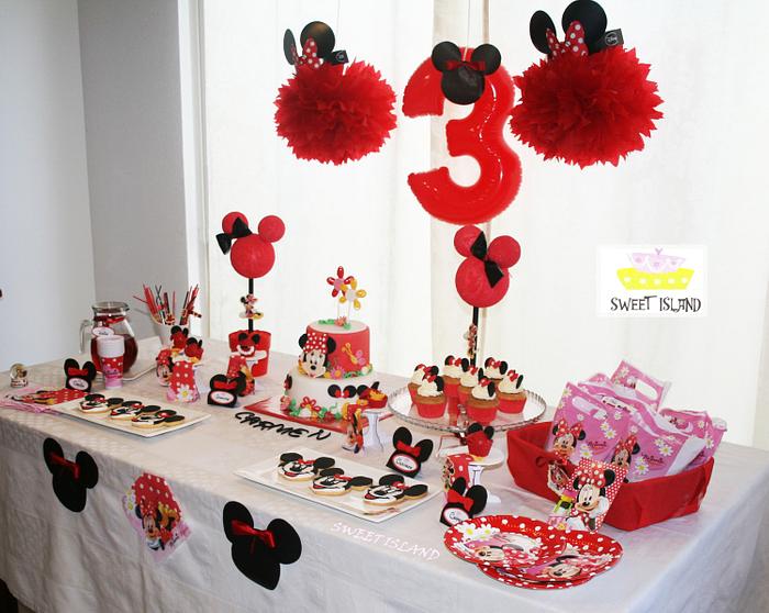 Sweet Table "Minnie Mouse"