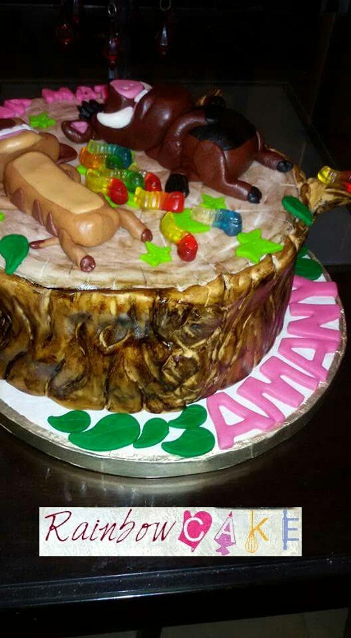 Timon&pumba cake