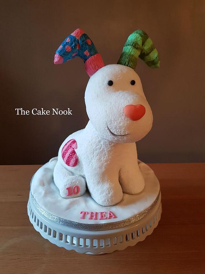 The Snow Dog Cake