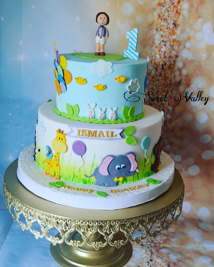 First year /Animals Cake &Cookies 