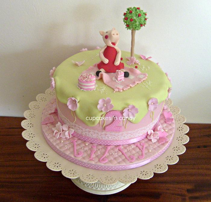 Pepa Pig Birthday Cake