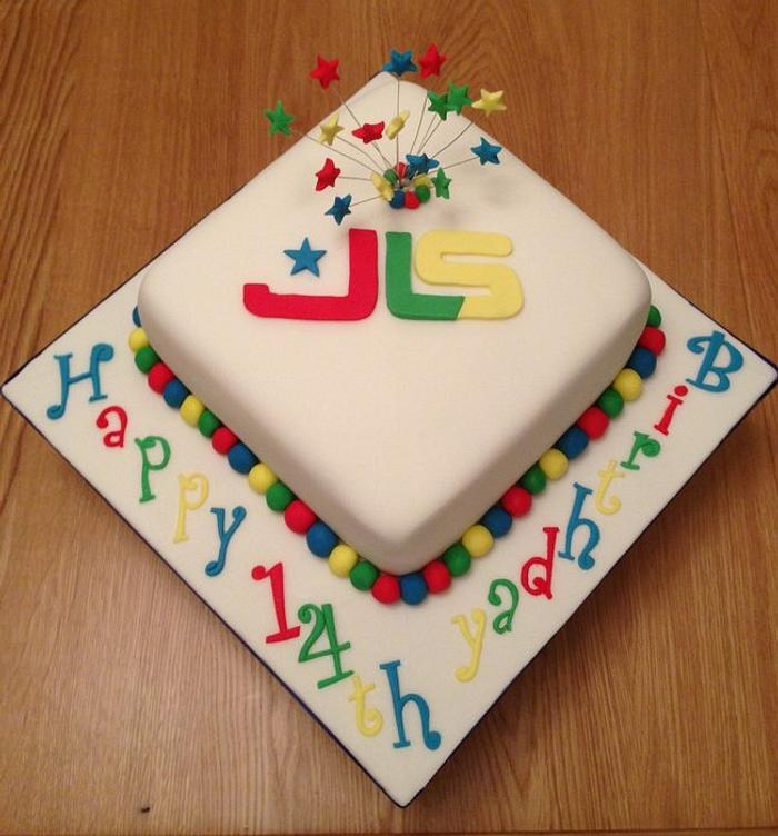 JLS Birthday cake