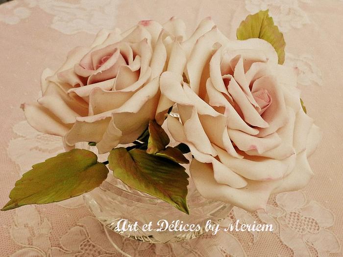 Pale pink Roses