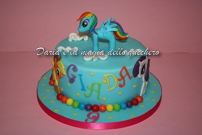 My little pony cake