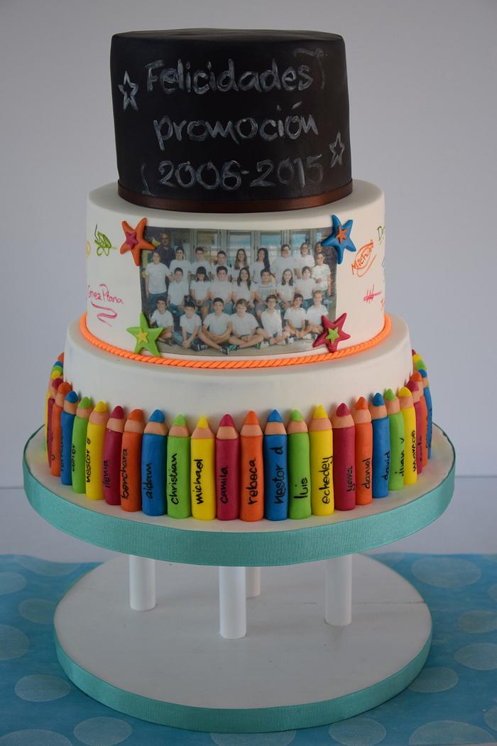 Primary School Graduation Cake