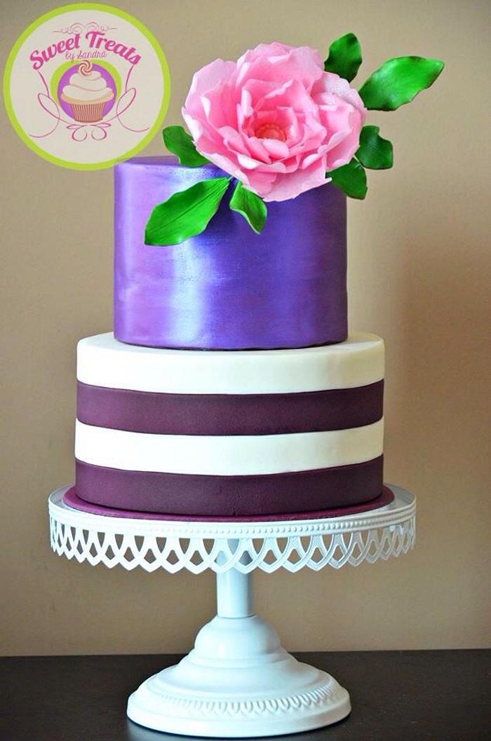Purple-licious Cake