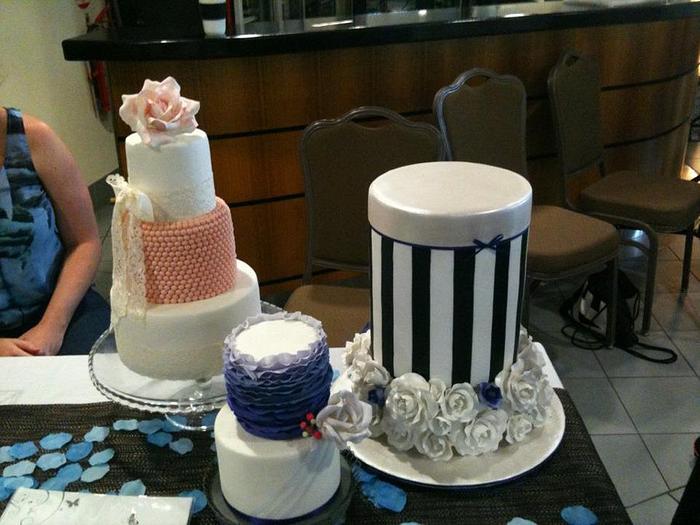 Wedding Expo Cakes