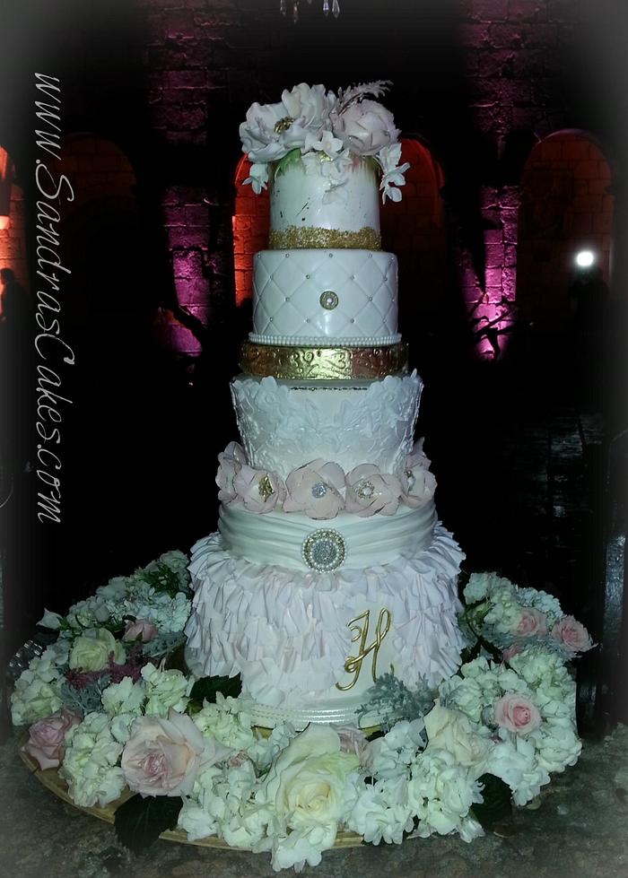 Yahaira's Wedding Cake