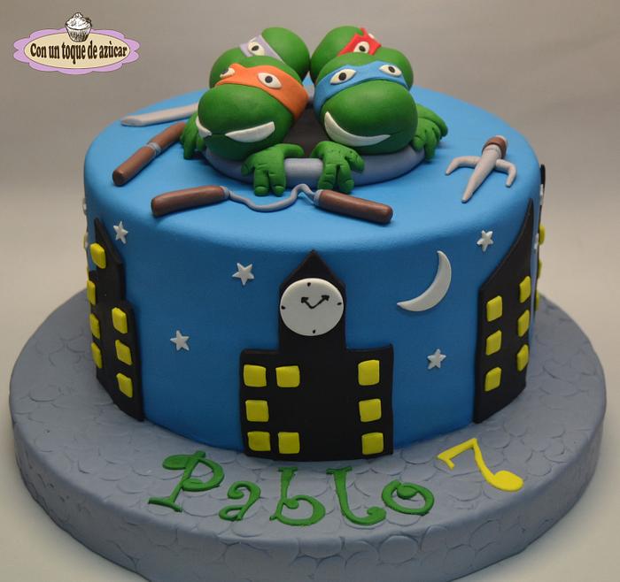 ninja Turtles cake