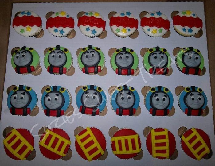 Thomas cupcakes