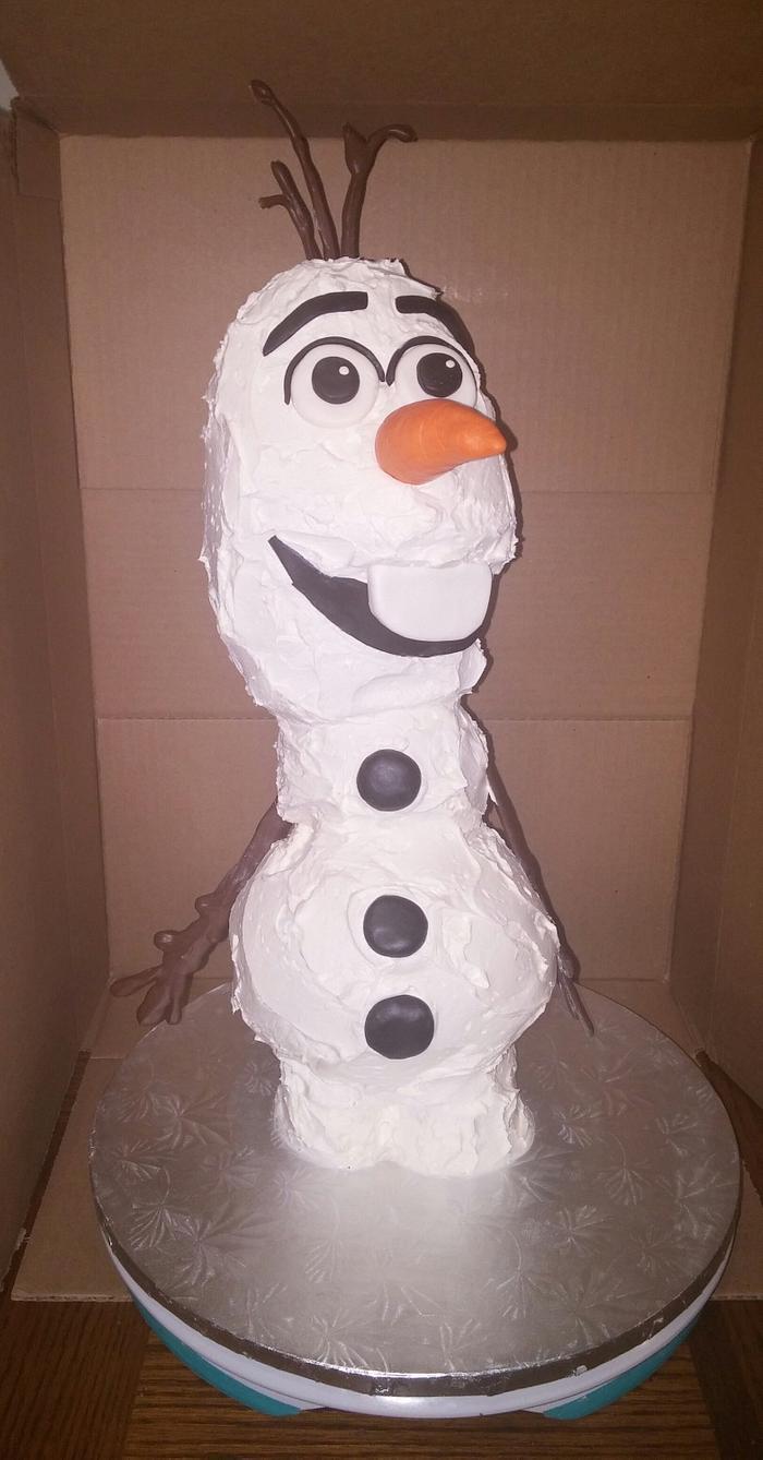 3D Olaf