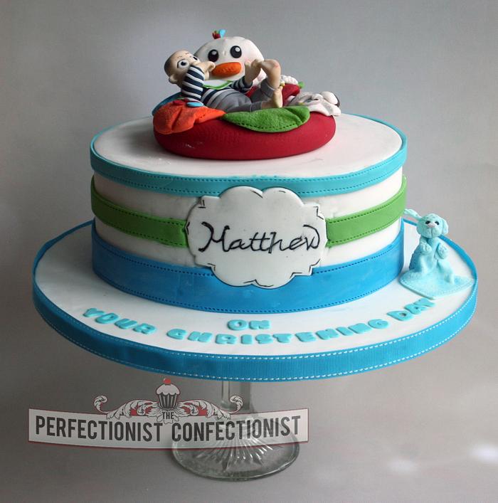 Matthew - Christening Cake 