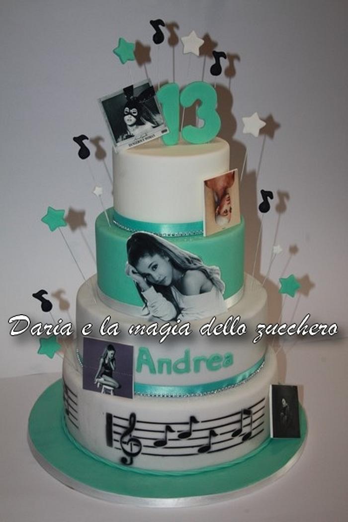 Ariana Grande cake