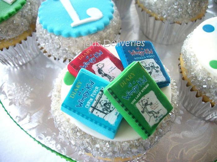 Diary of a Wimpy Kid and Dork Diary Cupcakes