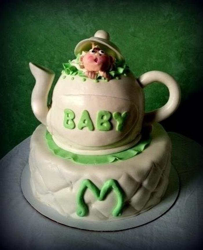 Tea party baby shower