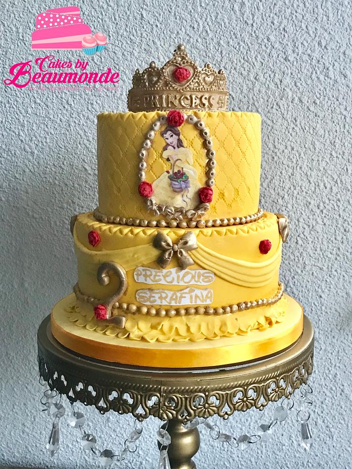 Beauty and the beast cake