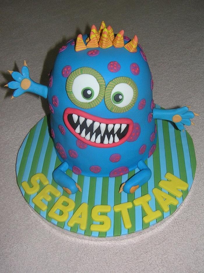 Cute Monster Cake