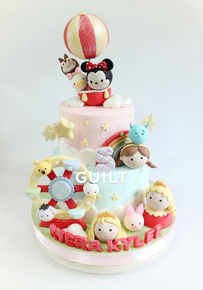 Tsum Tsum Cake | Tsum Tsum Themed Birthday Cake for kid