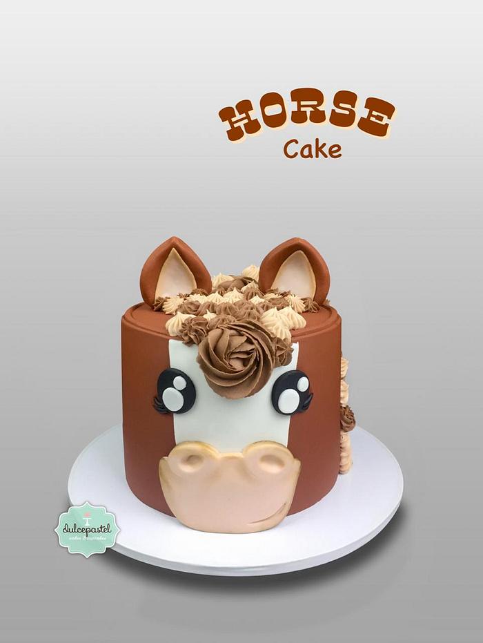 Torta Caballo - Cute horse cake