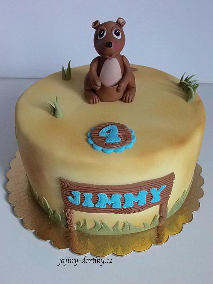 Kangaroo cake
