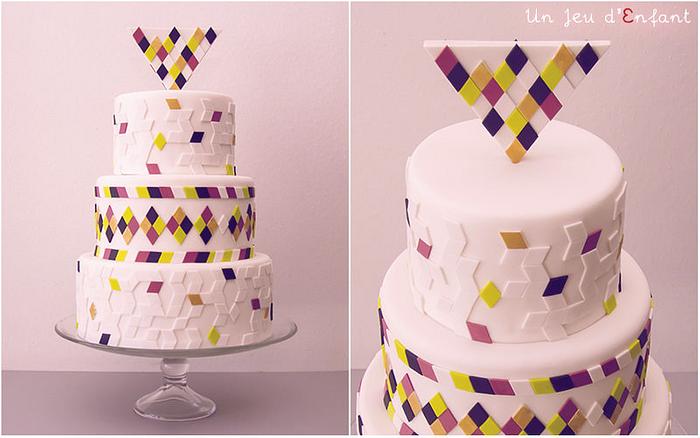 Geometric cake 