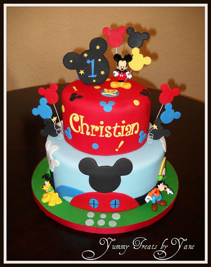Mickey Mouse Clubhouse Cake | French Bakery Dubai
