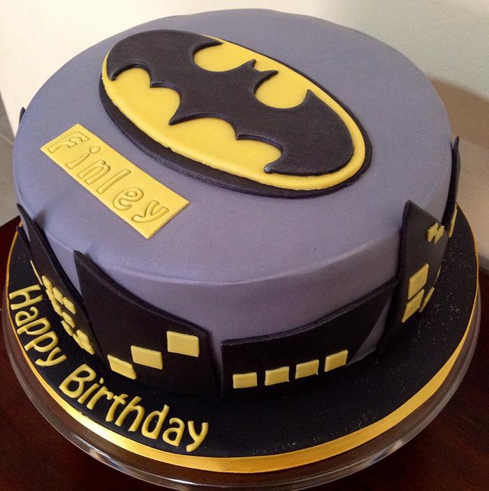 5th Birthday Batman Cake & Cookies