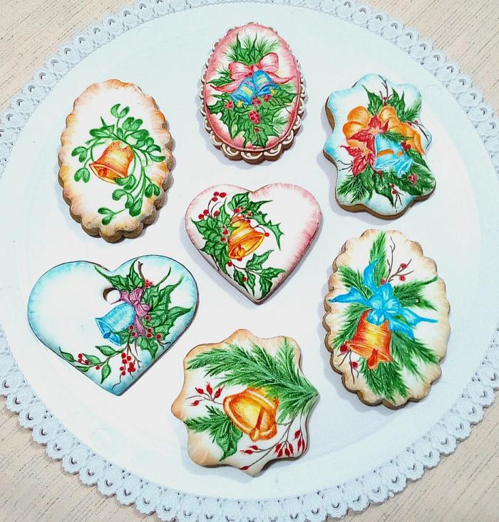 Hand painted gingerbread