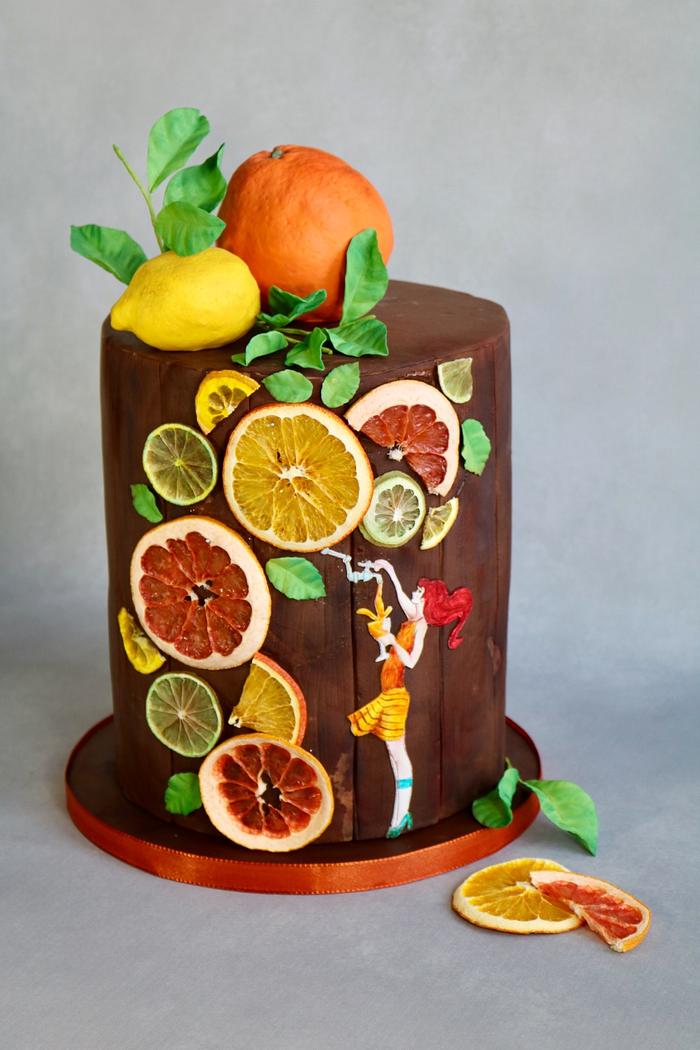 Citrus Fruit Cake