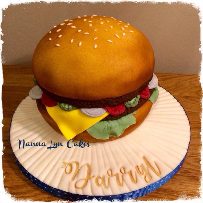 Burger 🍔 cake