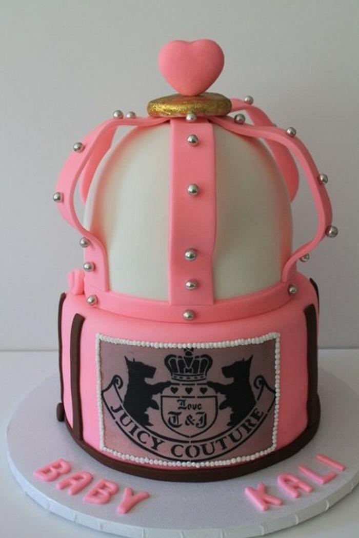 Juicy Couture Cake - Decorated Cake by carolyn chapparo - CakesDecor