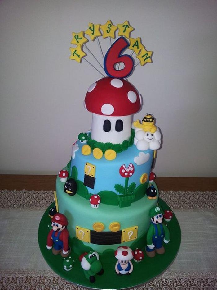 Mario cake