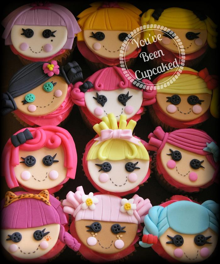 Lalaloopsy cupcakes
