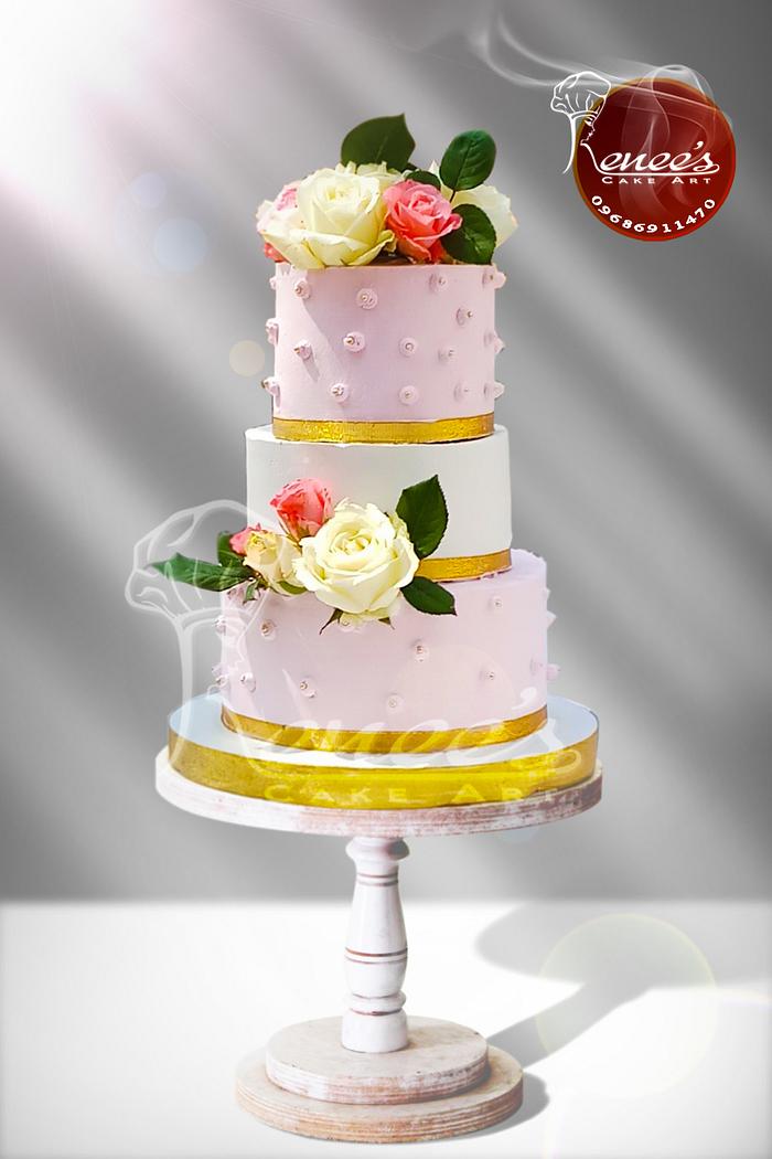 Wedding Cake by Purbaja B Chakraborty