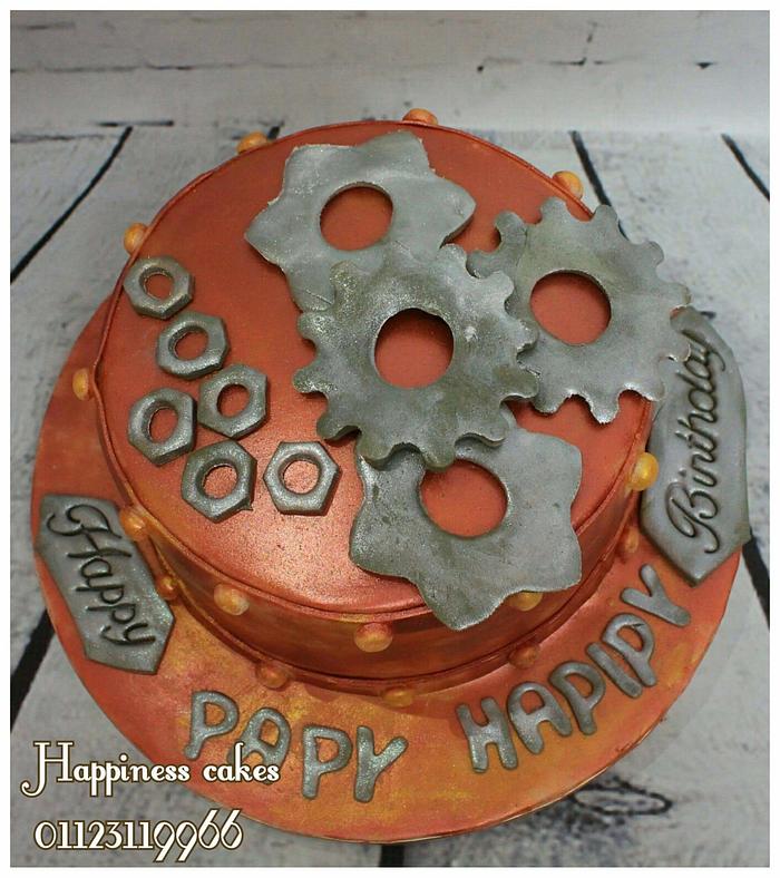 Mechanical engineer cake