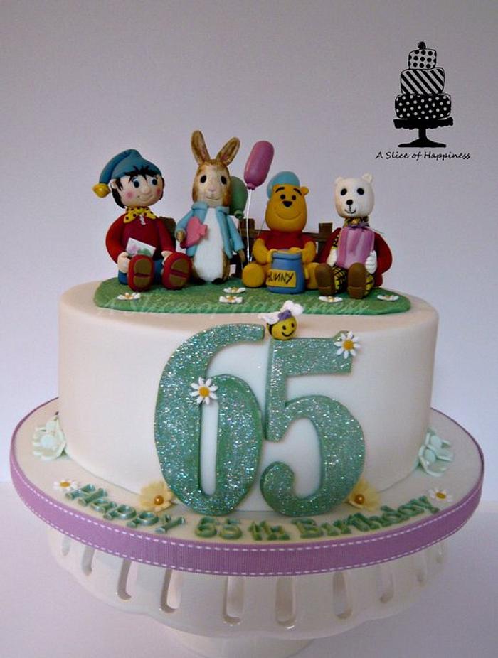 Winnie the Pooh, Peter Rabbit, Noddy & Rupert the Bear 