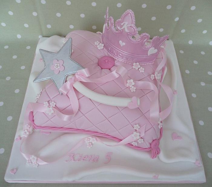 Princess pillow cake