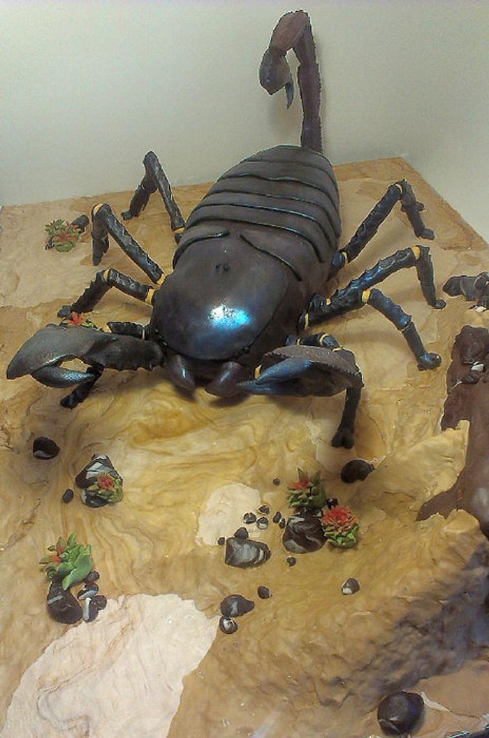 the king scorpion - Decorated Cake by alexeiv - CakesDecor